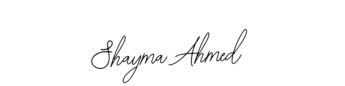 You can use this online signature creator to create a handwritten signature for the name Shayma Ahmed. This is the best online autograph maker. Shayma Ahmed signature style 12 images and pictures png