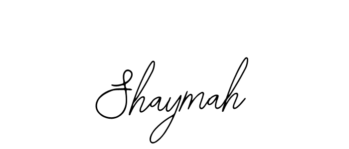 Bearetta-2O07w is a professional signature style that is perfect for those who want to add a touch of class to their signature. It is also a great choice for those who want to make their signature more unique. Get Shaymah name to fancy signature for free. Shaymah signature style 12 images and pictures png