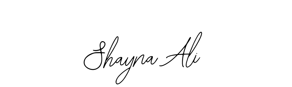 Create a beautiful signature design for name Shayna Ali. With this signature (Bearetta-2O07w) fonts, you can make a handwritten signature for free. Shayna Ali signature style 12 images and pictures png