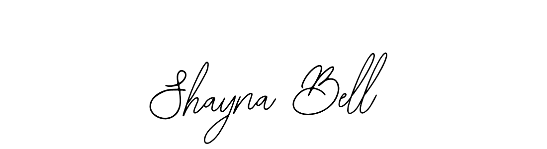 Use a signature maker to create a handwritten signature online. With this signature software, you can design (Bearetta-2O07w) your own signature for name Shayna Bell. Shayna Bell signature style 12 images and pictures png