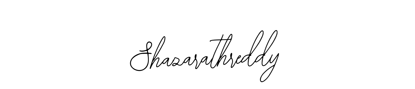 if you are searching for the best signature style for your name Shazarathreddy. so please give up your signature search. here we have designed multiple signature styles  using Bearetta-2O07w. Shazarathreddy signature style 12 images and pictures png