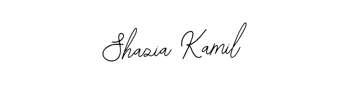 The best way (Bearetta-2O07w) to make a short signature is to pick only two or three words in your name. The name Shazia Kamil include a total of six letters. For converting this name. Shazia Kamil signature style 12 images and pictures png