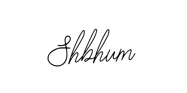 Also we have Shbhum name is the best signature style. Create professional handwritten signature collection using Bearetta-2O07w autograph style. Shbhum signature style 12 images and pictures png