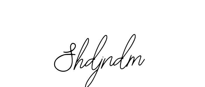 The best way (Bearetta-2O07w) to make a short signature is to pick only two or three words in your name. The name Shdjndm include a total of six letters. For converting this name. Shdjndm signature style 12 images and pictures png