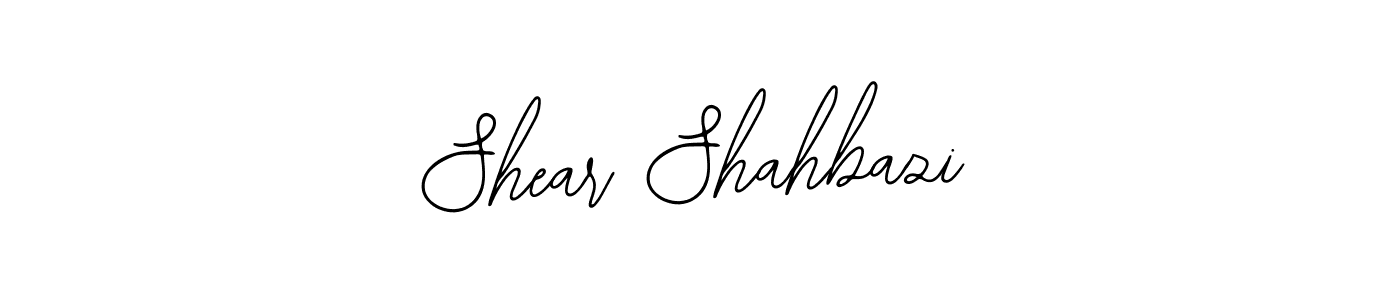 How to make Shear Shahbazi signature? Bearetta-2O07w is a professional autograph style. Create handwritten signature for Shear Shahbazi name. Shear Shahbazi signature style 12 images and pictures png