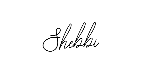 Use a signature maker to create a handwritten signature online. With this signature software, you can design (Bearetta-2O07w) your own signature for name Shebbi. Shebbi signature style 12 images and pictures png