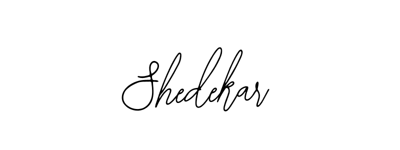 Design your own signature with our free online signature maker. With this signature software, you can create a handwritten (Bearetta-2O07w) signature for name Shedekar. Shedekar signature style 12 images and pictures png