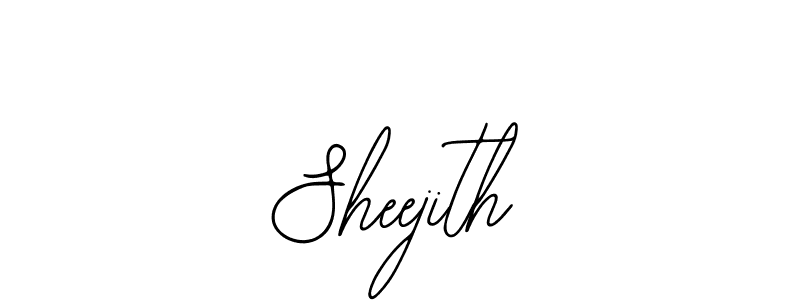 Create a beautiful signature design for name Sheejith. With this signature (Bearetta-2O07w) fonts, you can make a handwritten signature for free. Sheejith signature style 12 images and pictures png