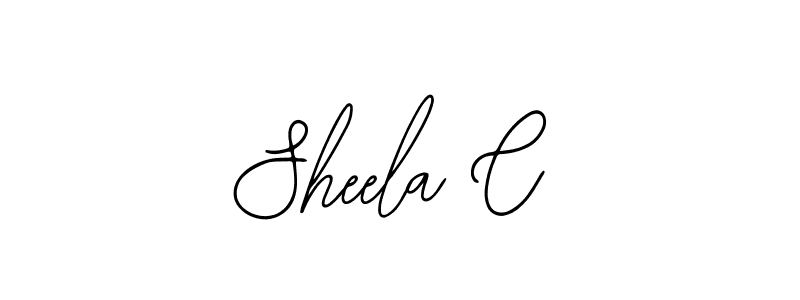 Make a beautiful signature design for name Sheela C. With this signature (Bearetta-2O07w) style, you can create a handwritten signature for free. Sheela C signature style 12 images and pictures png