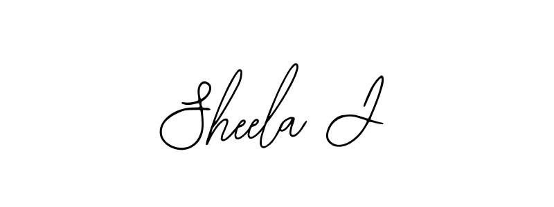 It looks lik you need a new signature style for name Sheela J. Design unique handwritten (Bearetta-2O07w) signature with our free signature maker in just a few clicks. Sheela J signature style 12 images and pictures png