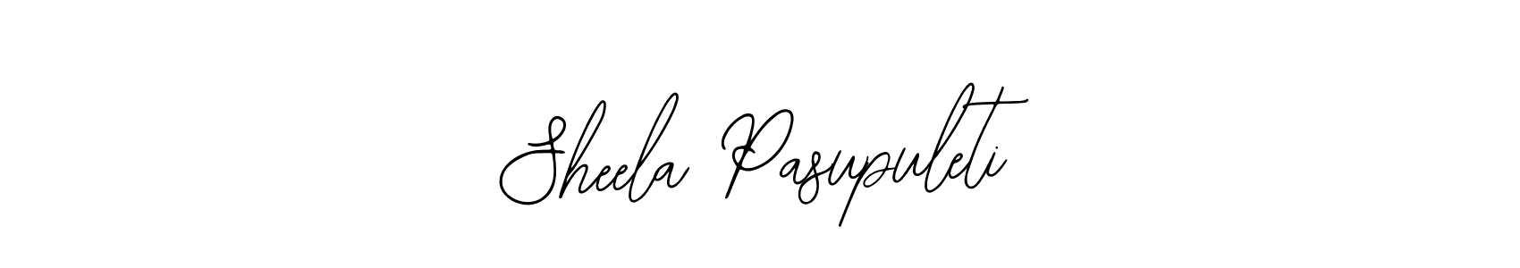 The best way (Bearetta-2O07w) to make a short signature is to pick only two or three words in your name. The name Sheela Pasupuleti include a total of six letters. For converting this name. Sheela Pasupuleti signature style 12 images and pictures png