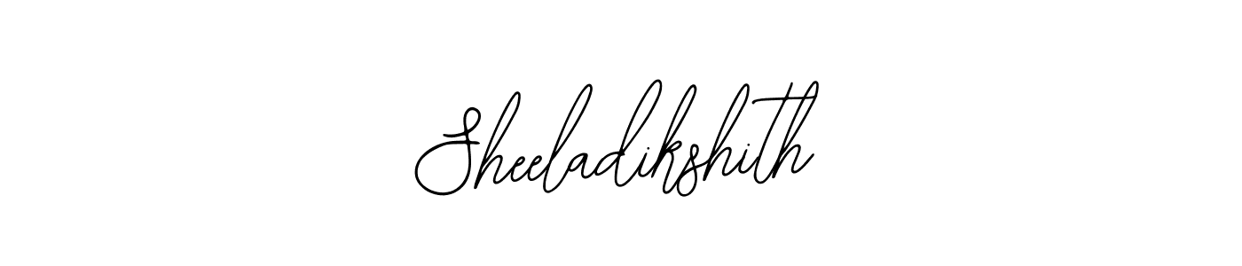 Similarly Bearetta-2O07w is the best handwritten signature design. Signature creator online .You can use it as an online autograph creator for name Sheeladikshith. Sheeladikshith signature style 12 images and pictures png