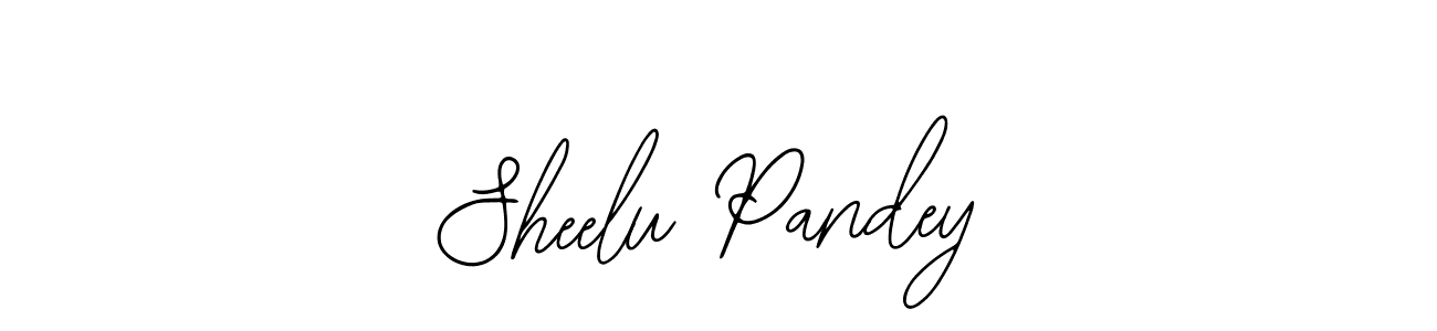 Sheelu Pandey stylish signature style. Best Handwritten Sign (Bearetta-2O07w) for my name. Handwritten Signature Collection Ideas for my name Sheelu Pandey. Sheelu Pandey signature style 12 images and pictures png