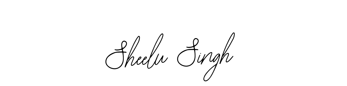 How to Draw Sheelu Singh signature style? Bearetta-2O07w is a latest design signature styles for name Sheelu Singh. Sheelu Singh signature style 12 images and pictures png