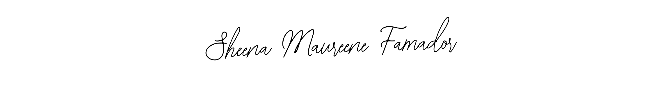 Make a beautiful signature design for name Sheena Maureene Famador. Use this online signature maker to create a handwritten signature for free. Sheena Maureene Famador signature style 12 images and pictures png