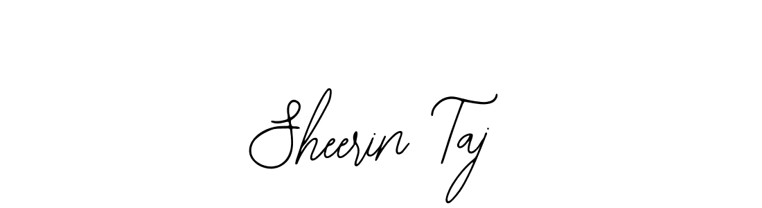 Sheerin Taj stylish signature style. Best Handwritten Sign (Bearetta-2O07w) for my name. Handwritten Signature Collection Ideas for my name Sheerin Taj. Sheerin Taj signature style 12 images and pictures png