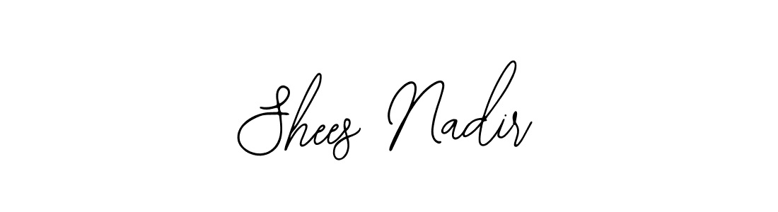 Shees Nadir stylish signature style. Best Handwritten Sign (Bearetta-2O07w) for my name. Handwritten Signature Collection Ideas for my name Shees Nadir. Shees Nadir signature style 12 images and pictures png