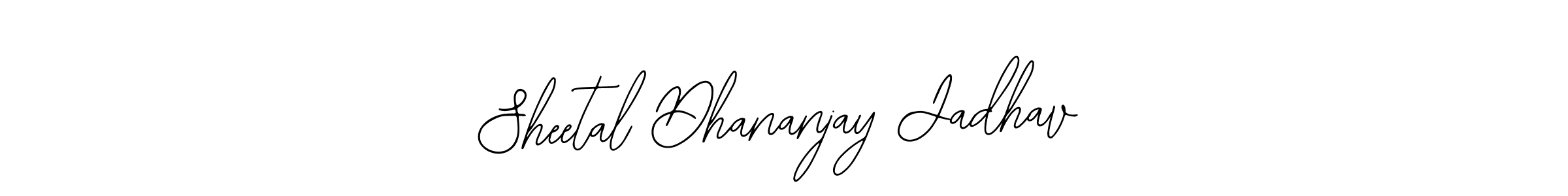 This is the best signature style for the Sheetal Dhananjay Jadhav name. Also you like these signature font (Bearetta-2O07w). Mix name signature. Sheetal Dhananjay Jadhav signature style 12 images and pictures png