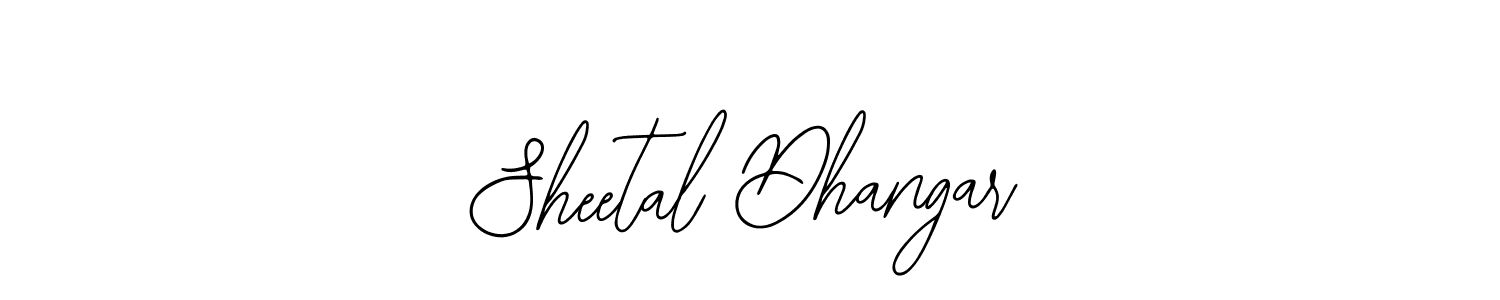 Also we have Sheetal Dhangar name is the best signature style. Create professional handwritten signature collection using Bearetta-2O07w autograph style. Sheetal Dhangar signature style 12 images and pictures png