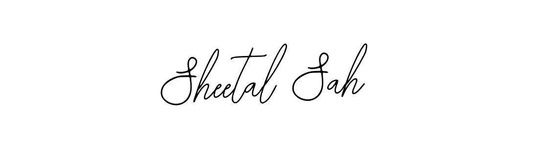 Design your own signature with our free online signature maker. With this signature software, you can create a handwritten (Bearetta-2O07w) signature for name Sheetal Sah. Sheetal Sah signature style 12 images and pictures png