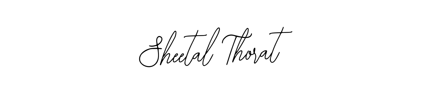 You should practise on your own different ways (Bearetta-2O07w) to write your name (Sheetal Thorat) in signature. don't let someone else do it for you. Sheetal Thorat signature style 12 images and pictures png