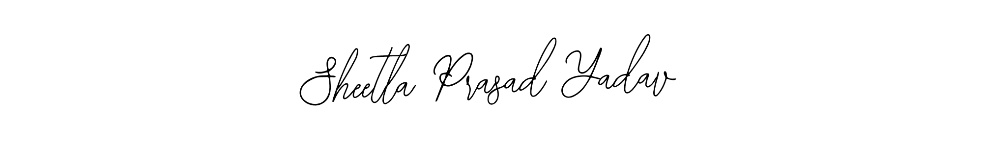Similarly Bearetta-2O07w is the best handwritten signature design. Signature creator online .You can use it as an online autograph creator for name Sheetla Prasad Yadav. Sheetla Prasad Yadav signature style 12 images and pictures png