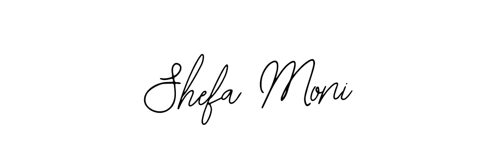Make a beautiful signature design for name Shefa Moni. Use this online signature maker to create a handwritten signature for free. Shefa Moni signature style 12 images and pictures png