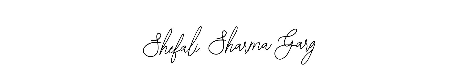 Make a beautiful signature design for name Shefali Sharma Garg. With this signature (Bearetta-2O07w) style, you can create a handwritten signature for free. Shefali Sharma Garg signature style 12 images and pictures png
