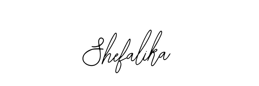 You should practise on your own different ways (Bearetta-2O07w) to write your name (Shefalika) in signature. don't let someone else do it for you. Shefalika signature style 12 images and pictures png