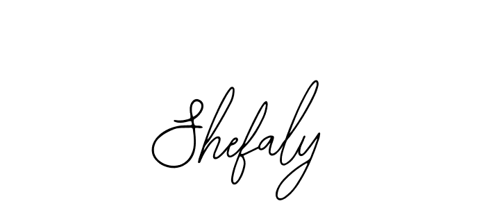 You should practise on your own different ways (Bearetta-2O07w) to write your name (Shefaly) in signature. don't let someone else do it for you. Shefaly signature style 12 images and pictures png