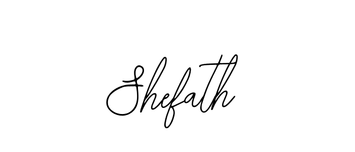 Also we have Shefath name is the best signature style. Create professional handwritten signature collection using Bearetta-2O07w autograph style. Shefath signature style 12 images and pictures png