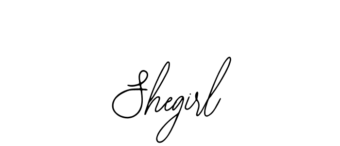 How to make Shegirl signature? Bearetta-2O07w is a professional autograph style. Create handwritten signature for Shegirl name. Shegirl signature style 12 images and pictures png