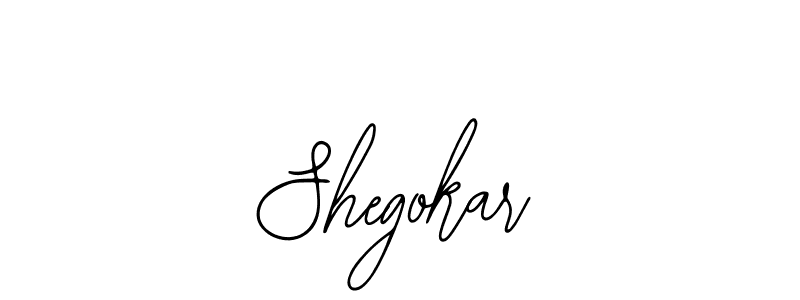 Design your own signature with our free online signature maker. With this signature software, you can create a handwritten (Bearetta-2O07w) signature for name Shegokar. Shegokar signature style 12 images and pictures png