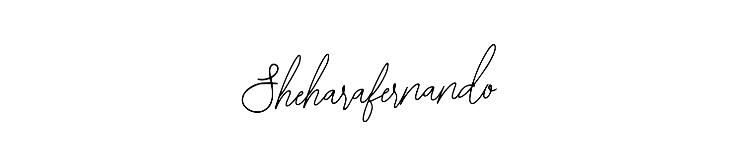 You should practise on your own different ways (Bearetta-2O07w) to write your name (Sheharafernando) in signature. don't let someone else do it for you. Sheharafernando signature style 12 images and pictures png