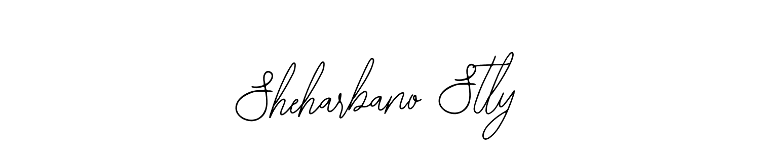 You should practise on your own different ways (Bearetta-2O07w) to write your name (Sheharbano Stly) in signature. don't let someone else do it for you. Sheharbano Stly signature style 12 images and pictures png