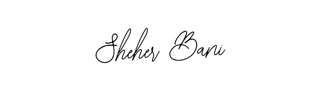 Make a beautiful signature design for name Sheher Bani. With this signature (Bearetta-2O07w) style, you can create a handwritten signature for free. Sheher Bani signature style 12 images and pictures png