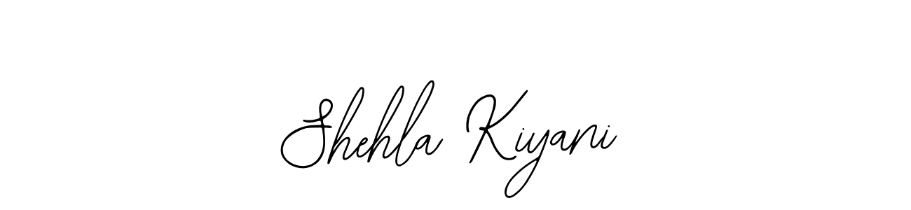 Design your own signature with our free online signature maker. With this signature software, you can create a handwritten (Bearetta-2O07w) signature for name Shehla Kiyani. Shehla Kiyani signature style 12 images and pictures png