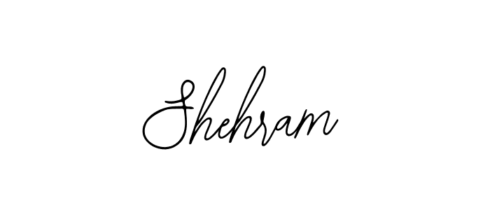Create a beautiful signature design for name Shehram. With this signature (Bearetta-2O07w) fonts, you can make a handwritten signature for free. Shehram signature style 12 images and pictures png