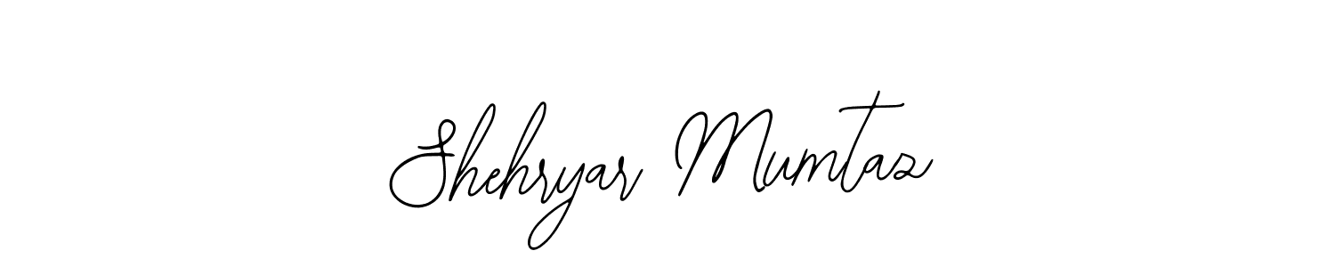 How to make Shehryar Mumtaz name signature. Use Bearetta-2O07w style for creating short signs online. This is the latest handwritten sign. Shehryar Mumtaz signature style 12 images and pictures png
