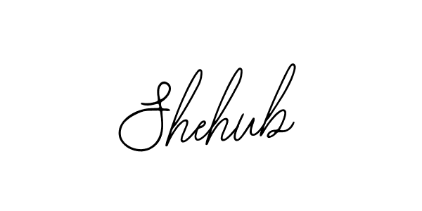 How to make Shehub signature? Bearetta-2O07w is a professional autograph style. Create handwritten signature for Shehub name. Shehub signature style 12 images and pictures png