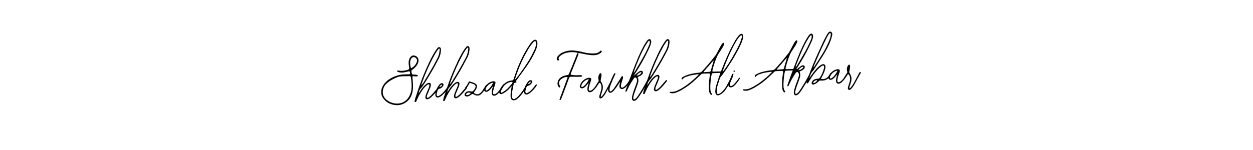 It looks lik you need a new signature style for name Shehzade Farukh Ali Akbar. Design unique handwritten (Bearetta-2O07w) signature with our free signature maker in just a few clicks. Shehzade Farukh Ali Akbar signature style 12 images and pictures png