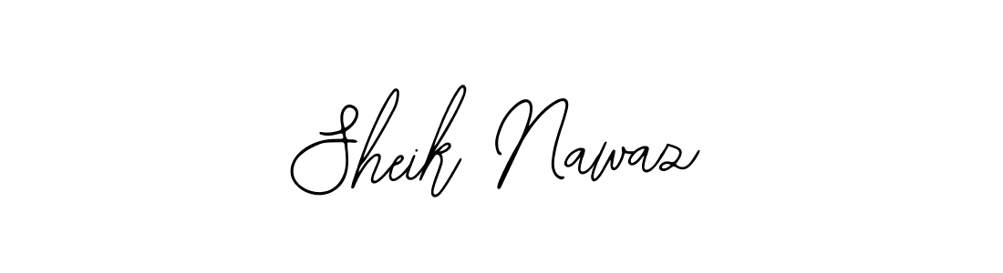 Create a beautiful signature design for name Sheik Nawaz. With this signature (Bearetta-2O07w) fonts, you can make a handwritten signature for free. Sheik Nawaz signature style 12 images and pictures png