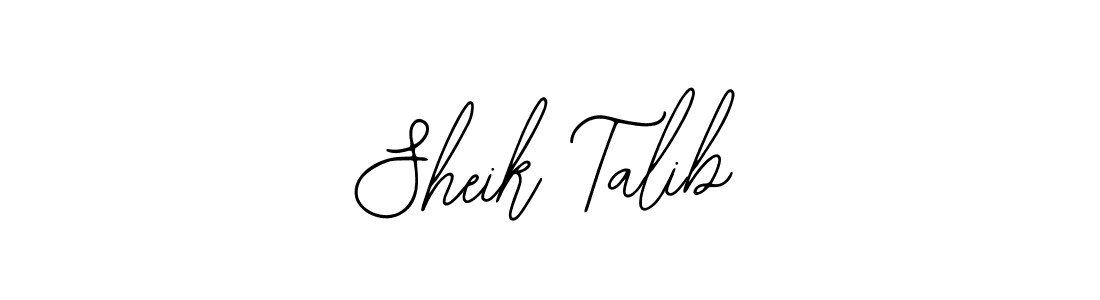 Make a beautiful signature design for name Sheik Talib. Use this online signature maker to create a handwritten signature for free. Sheik Talib signature style 12 images and pictures png