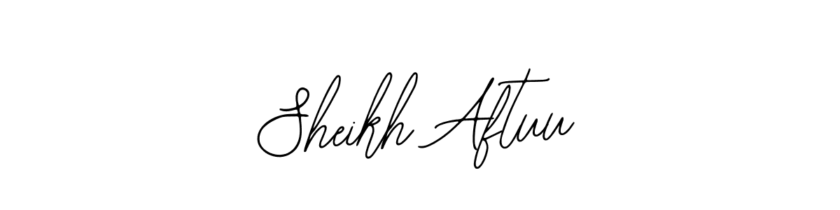 Create a beautiful signature design for name Sheikh Aftuu. With this signature (Bearetta-2O07w) fonts, you can make a handwritten signature for free. Sheikh Aftuu signature style 12 images and pictures png