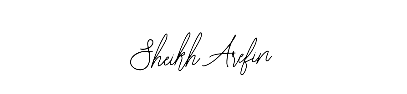 Make a beautiful signature design for name Sheikh Arefin. With this signature (Bearetta-2O07w) style, you can create a handwritten signature for free. Sheikh Arefin signature style 12 images and pictures png