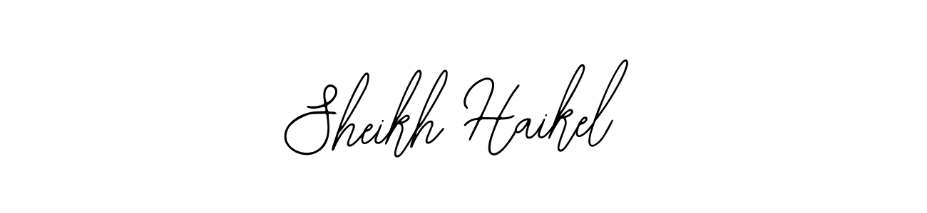 Make a short Sheikh Haikel signature style. Manage your documents anywhere anytime using Bearetta-2O07w. Create and add eSignatures, submit forms, share and send files easily. Sheikh Haikel signature style 12 images and pictures png