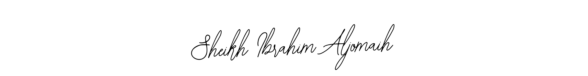 You can use this online signature creator to create a handwritten signature for the name Sheikh Ibrahim Aljomaih. This is the best online autograph maker. Sheikh Ibrahim Aljomaih signature style 12 images and pictures png
