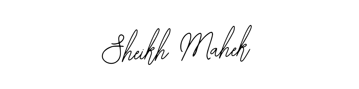 The best way (Bearetta-2O07w) to make a short signature is to pick only two or three words in your name. The name Sheikh Mahek include a total of six letters. For converting this name. Sheikh Mahek signature style 12 images and pictures png