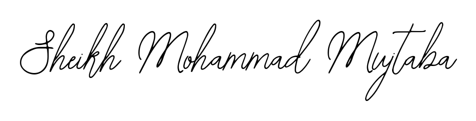 Use a signature maker to create a handwritten signature online. With this signature software, you can design (Bearetta-2O07w) your own signature for name Sheikh Mohammad Mujtaba. Sheikh Mohammad Mujtaba signature style 12 images and pictures png