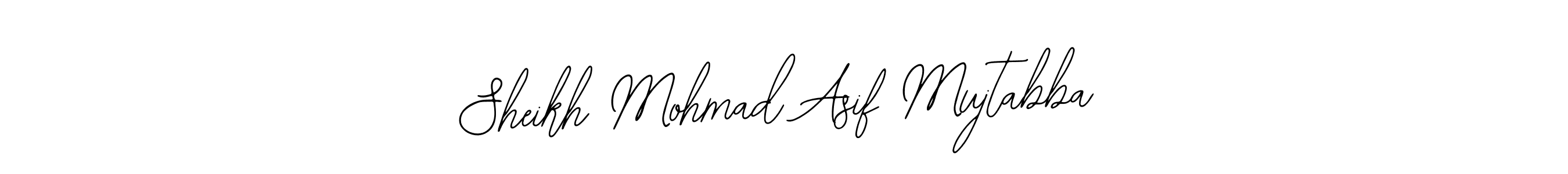 Use a signature maker to create a handwritten signature online. With this signature software, you can design (Bearetta-2O07w) your own signature for name Sheikh Mohmad Asif Mujtabba. Sheikh Mohmad Asif Mujtabba signature style 12 images and pictures png